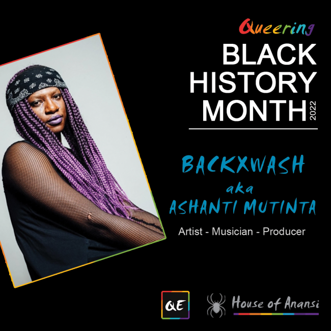 QueerEvents.ca - queering bhm - Backxwash image