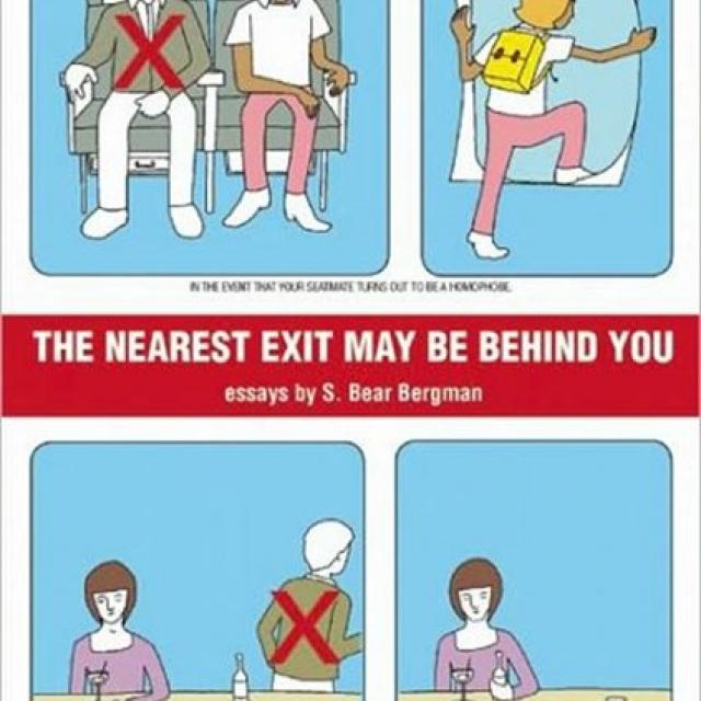 QueerEvents.ca - Queer Media - Book Cover - The Nearest Exit May Be Behind You